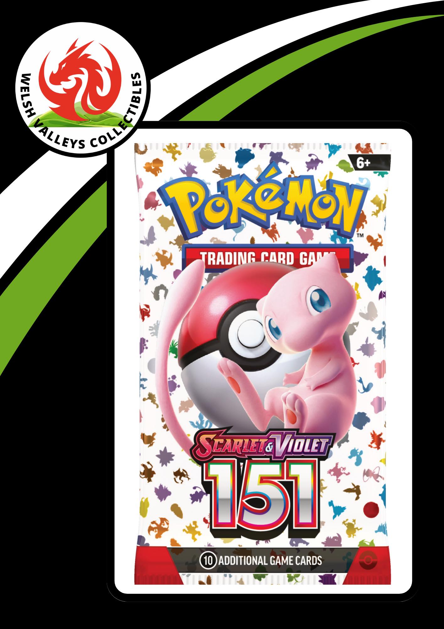 Pokemon TCG: Scarlet & Violet 151 Booster Pack (10 Cards)