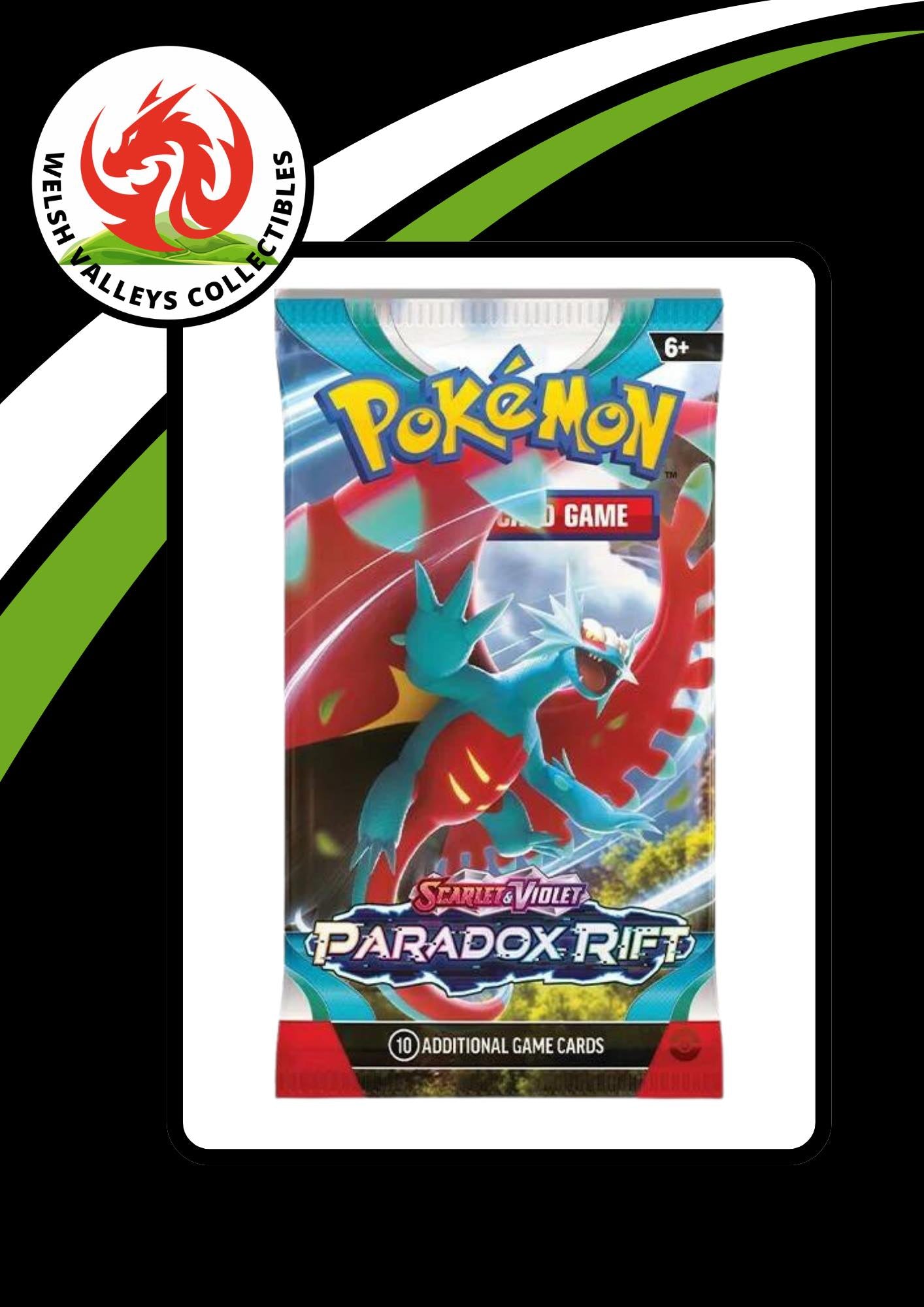 Pokemon TCG: Scarlet & Violet-Paradox Rift Booster Pack (10 cards)